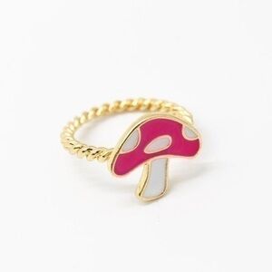 Pink Mushroom Ring